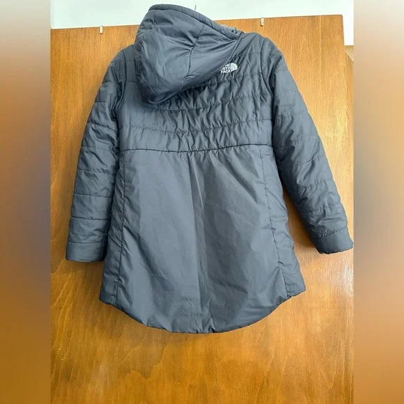 The North Face Kid’s Dark Gray Puffer Jacket